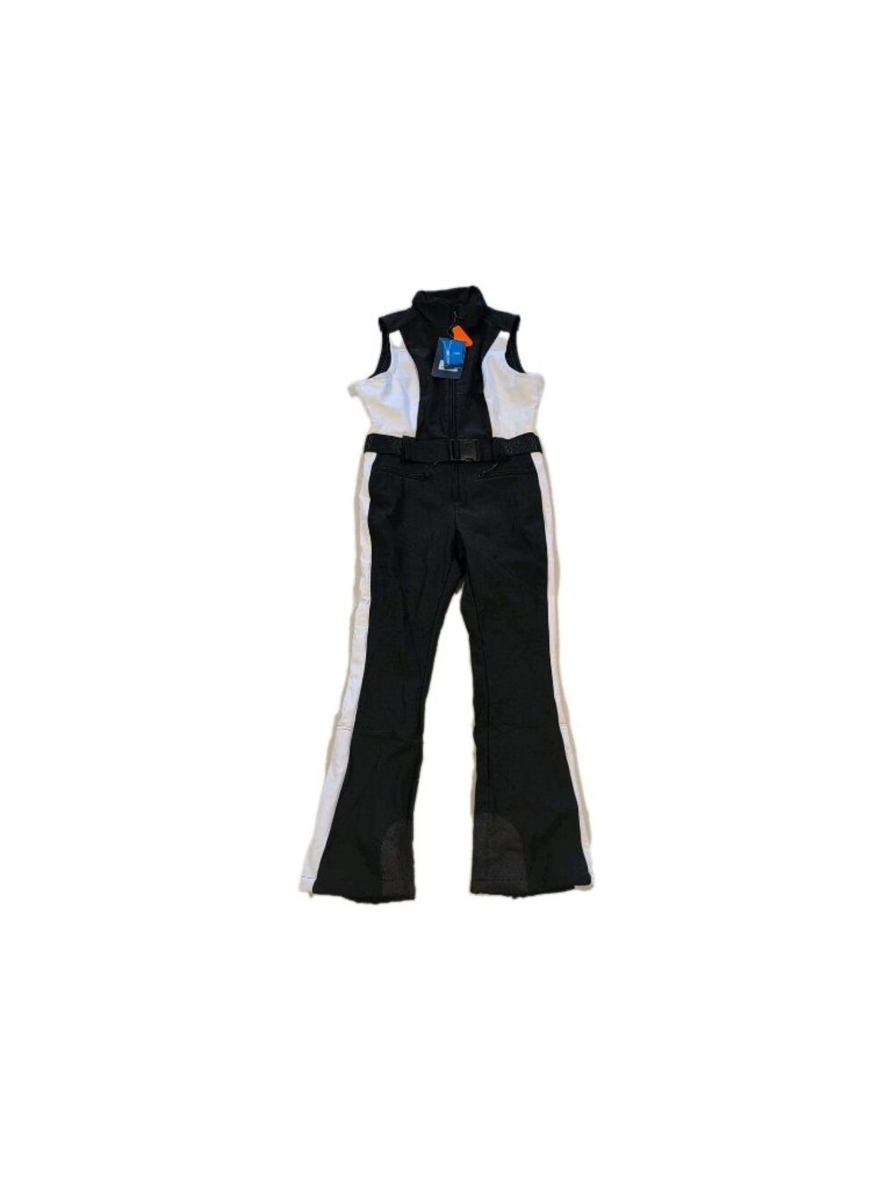 GSOU SNOW One Piece Snow Suit Women's Slim Fit L Black White Stylish NWT
